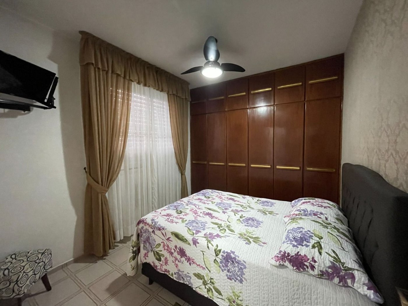 Excelente Apartamento com 3 dormitórios à venda, 100 m² por R$ 610.000 - Campo Grande - Santos/SP