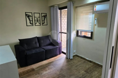 Apartamento à venda com 1 quarto em Moema, São Paulo, SP