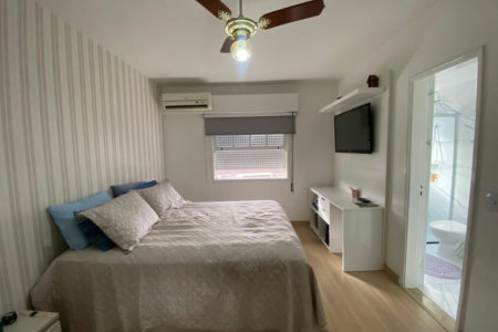 Apartamento com 3 dormitórios à venda, 114 m² por R$ 799.000,00 - Campo Grande - Santos/SP