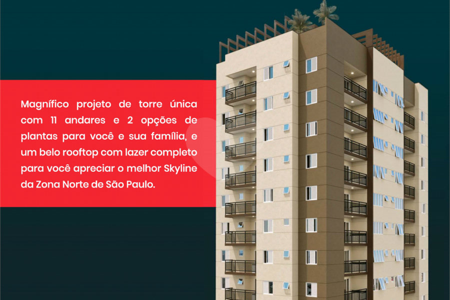 Studio à venda com 1 quarto em Santana, São Paulo, SP