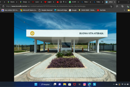 Terreno à venda no condomínio Buona Vita Atibaia I, Atibaia - SP