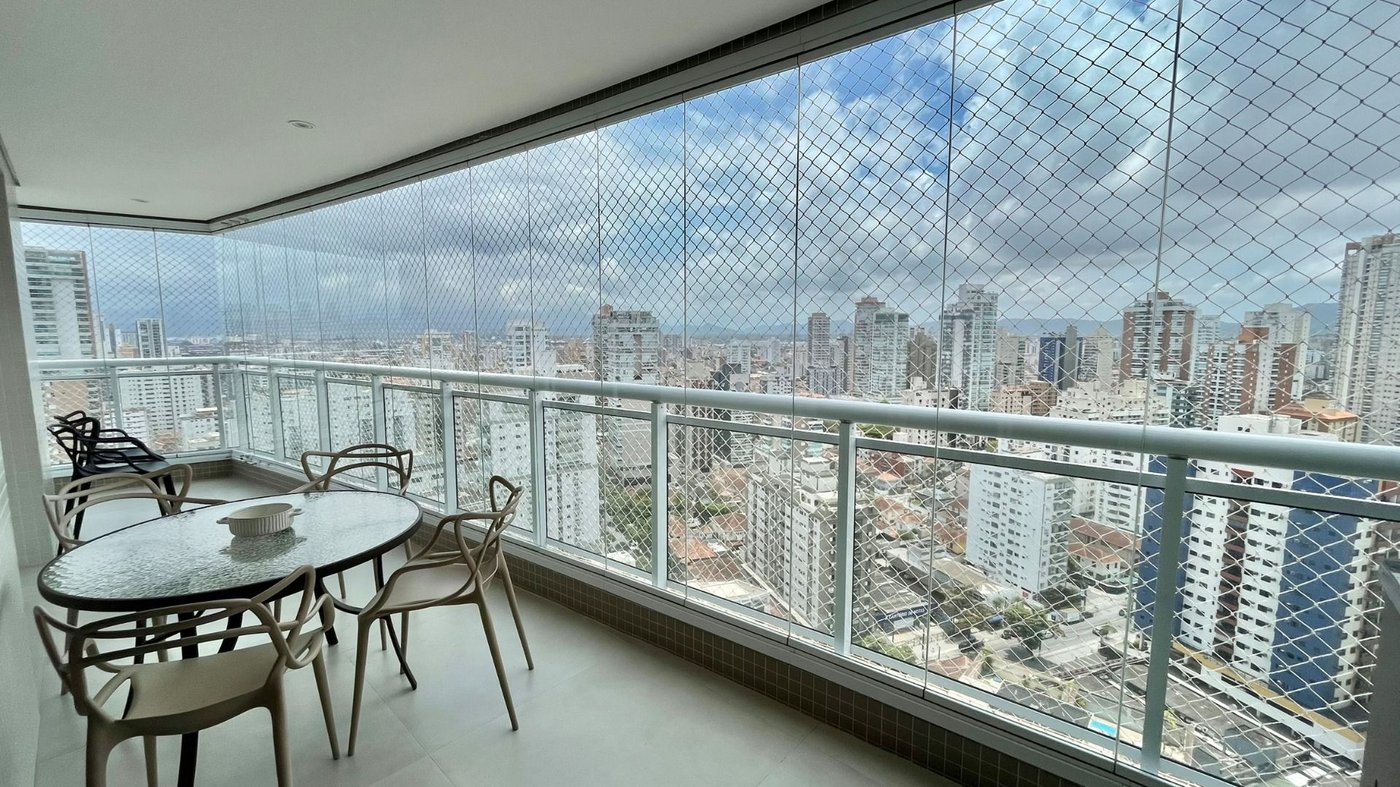 Apartamento com 3 dormitórios à venda, 134 m² por R$ 2.770.000,00 - Boqueirão - Santos/SP