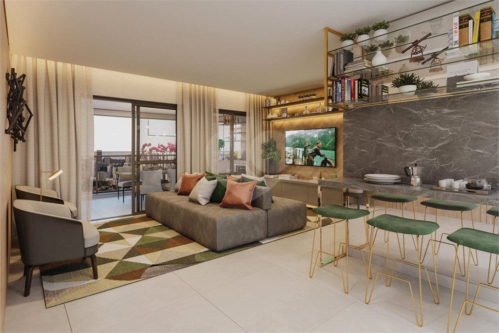 Apartamento à venda com 2 suítes em Santo Amaro, São Paulo, SP