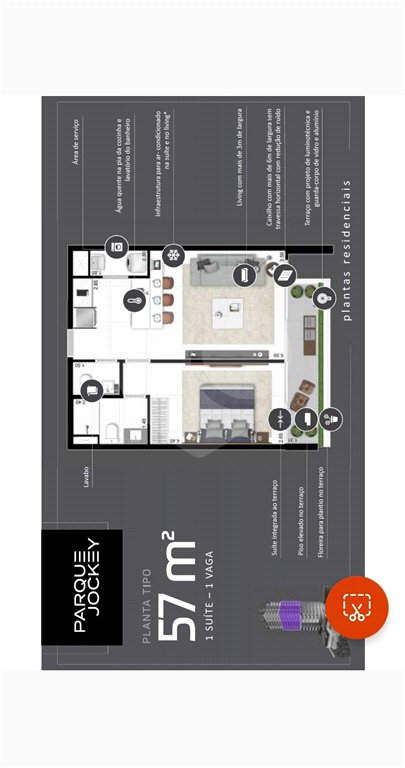 Apartamento à venda com 1 suíte em Pinheiros, São Paulo, SP