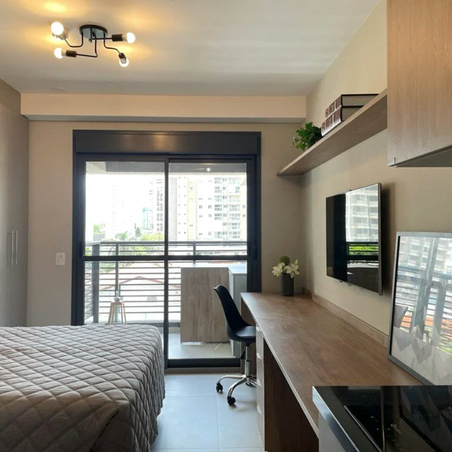 Apartamento à venda com 1 quarto em Jardim das Acácias, São Paulo, SP