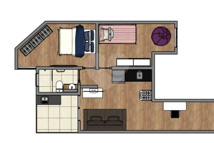 Apartamento à venda com 2 quartos em Mandaqui, São Paulo, SP