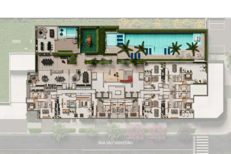 Apartamento à venda com 2 suítes em Santo Amaro, São Paulo, SP
