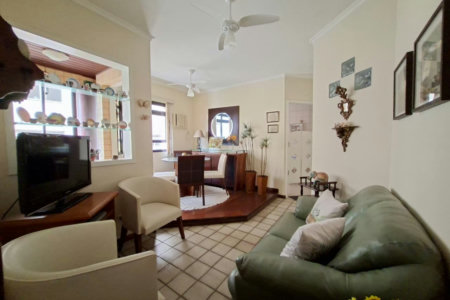 Apartamento com 1 dormitório à venda, 79 m² por R$ 570.000,00 - Aparecida - Santos/SP