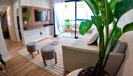 Apartamento com 2 dormitórios à venda, 78 m² por R$ 420.000,00 - Vila Júlia - Guarujá/SP