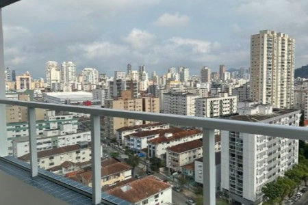 Apartamento à venda, 54 m² por R$ 713.193,54 - Campo Grande - Santos/SP