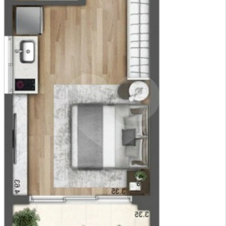Apartamento à venda com 1 quarto em Sacomã, São Paulo, SP