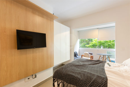Apartamento à venda ou para alugar com 1 quarto em Vila Madalena, São Paulo, SP