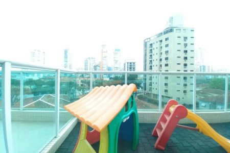 Apartamento com 3 dormitórios à venda, 124 m² por R$ 2.200.000,00 - Boqueirão - Santos/SP
