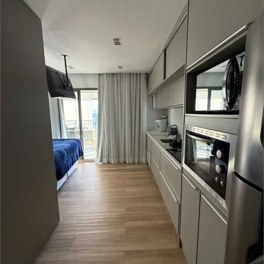 Apartamento à venda com 1 quarto em Indianópolis, São Paulo, SP