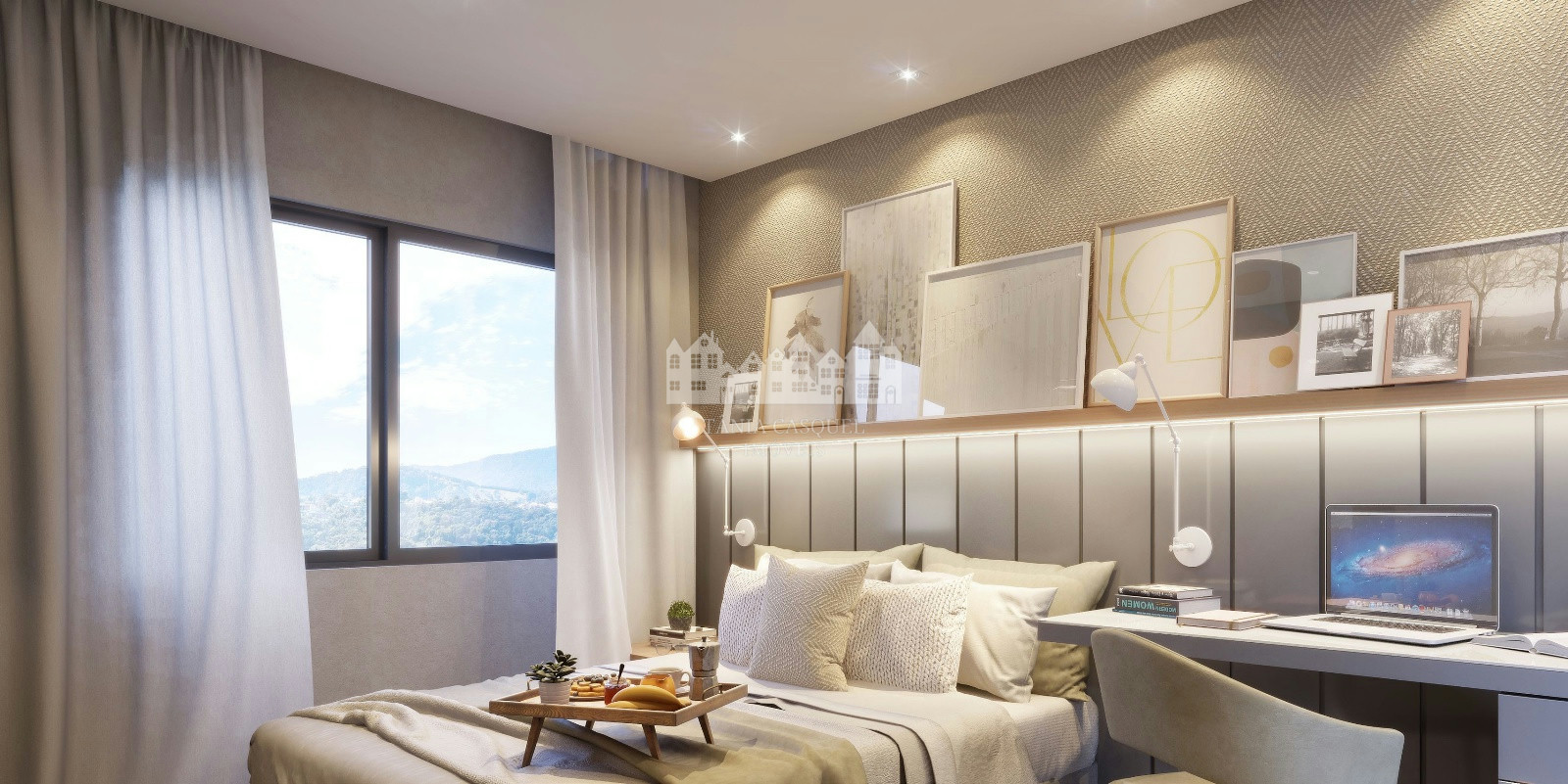 Apartamento, 1 quarto, 43 m² - Foto 2