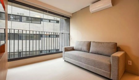 Apartamento à venda ou para alugar com 1 quarto em Pinheiros, São Paulo, SP