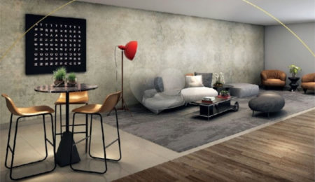 Apartamento à venda com 1 quarto em Campo Belo, São Paulo, SP