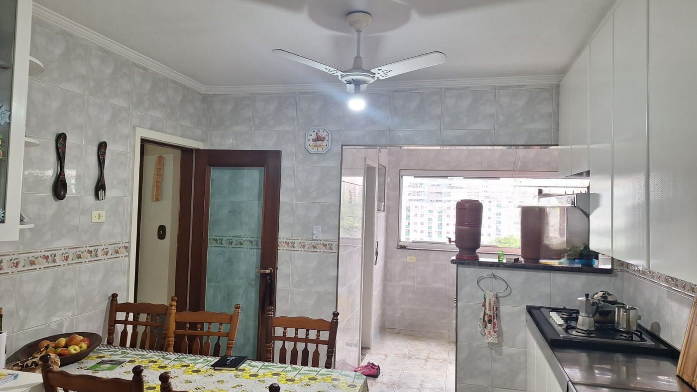 Apartamento com 4 dormitórios à venda, 180 m² por R$ 1.200.000,00 - Aparecida - Santos/SP