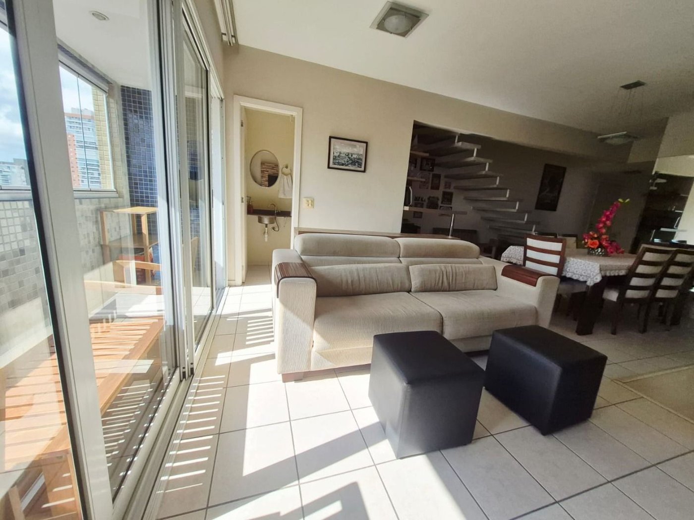 Apartamento com 3 dormitórios, 120 m² - venda por R$ 990.000,00 ou aluguel por R$ 11.160,00/mês - Boqueirão - Santos/SP