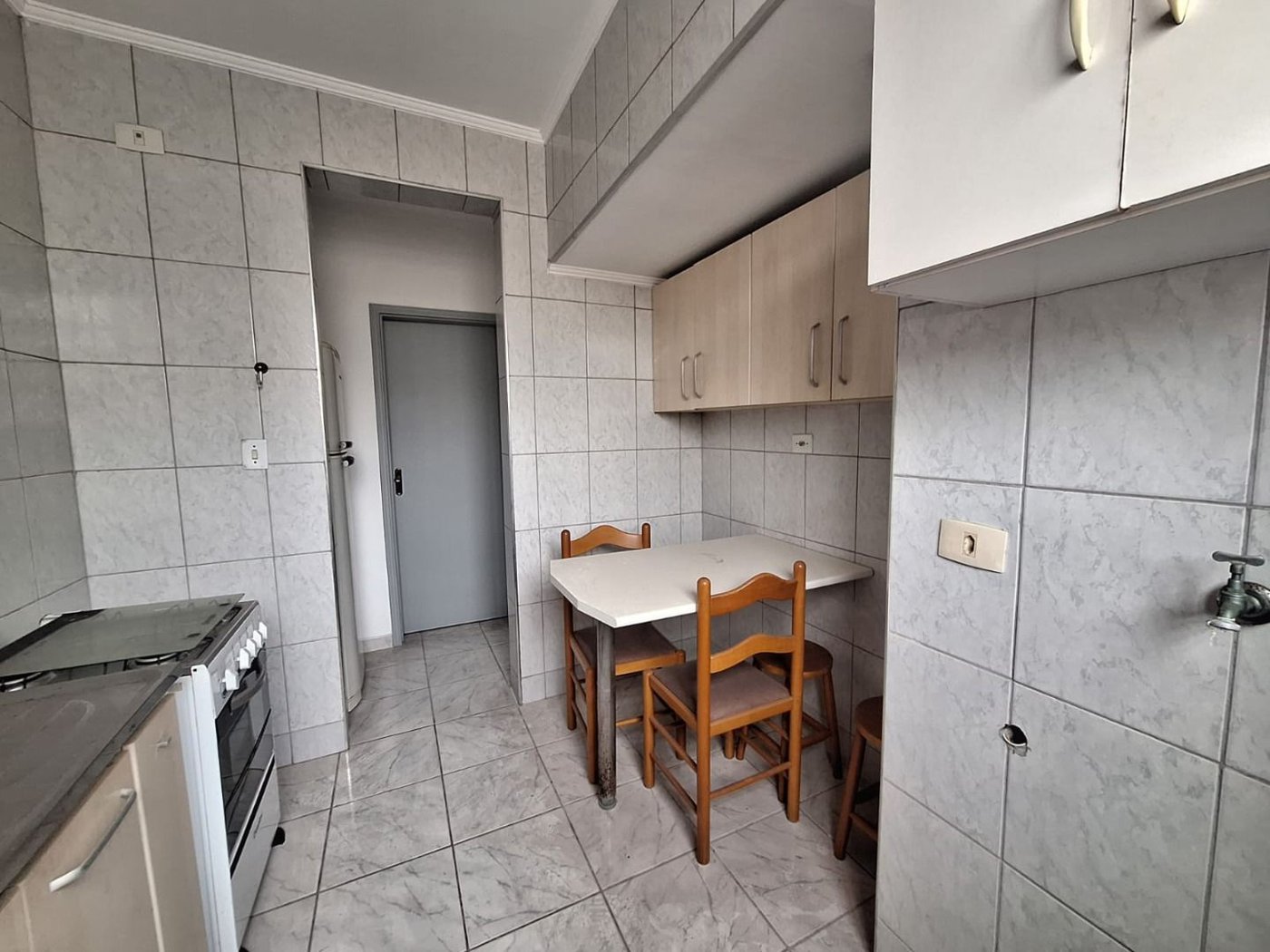 Apartamento com 1 dormitório à venda, 48 m² por R$ 372.000,00 - Aparecida - Santos/SP