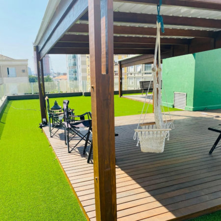 Cobertura com 5 dormitórios à venda, 406 m² por R$ 3.500.000,00 - Aparecida - Santos/SP