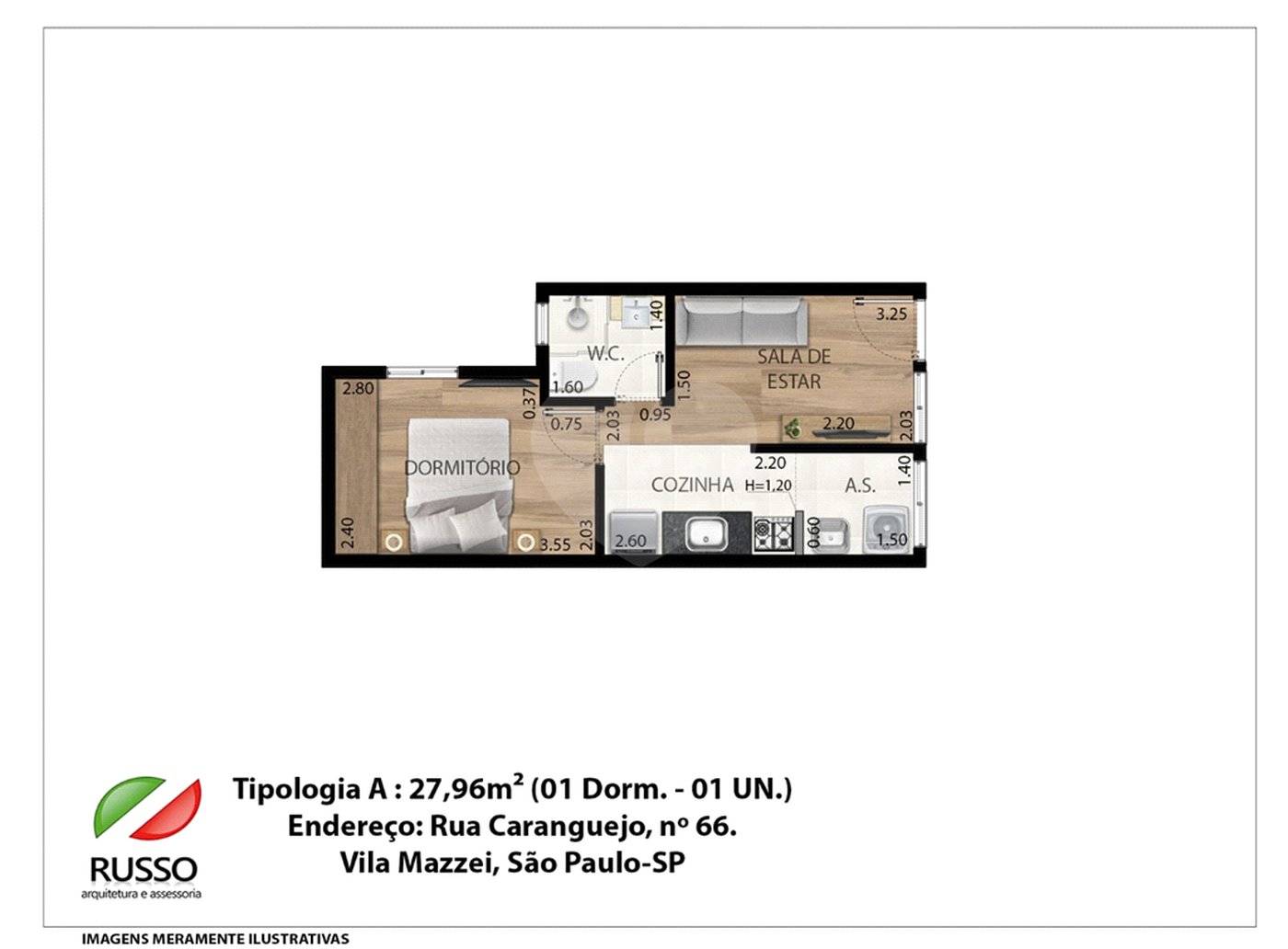 Apartamento à venda com 1 quarto em Tucuruvi, São Paulo, SP