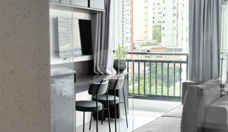 Apartamento à venda com 1 quarto em Pinheiros, São Paulo, SP