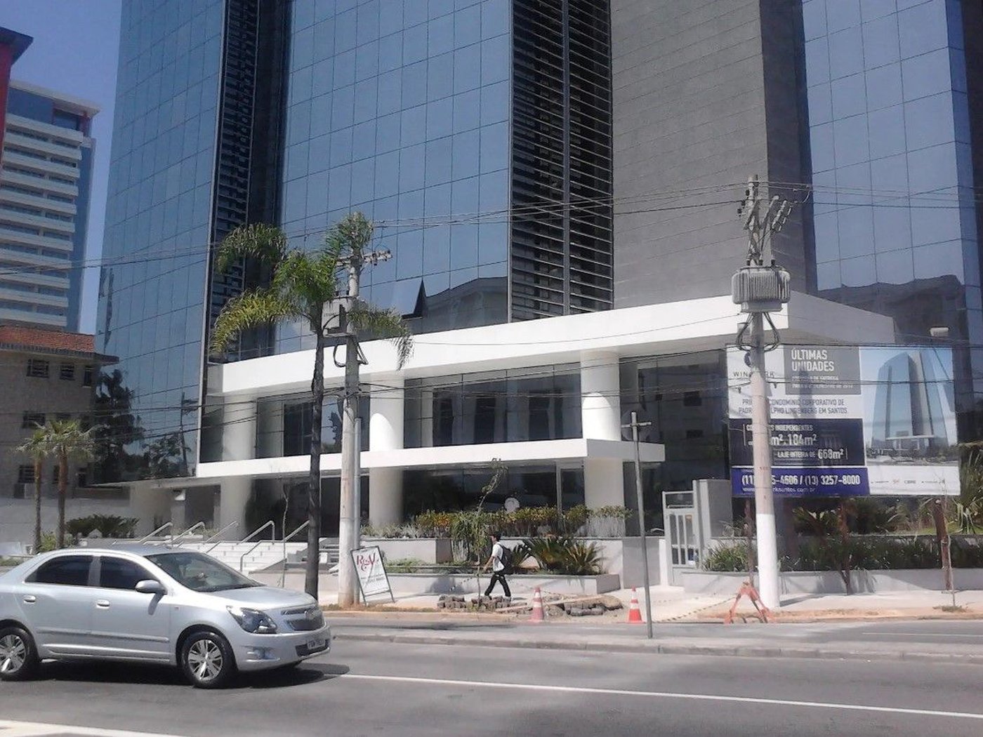 Sala comercial para locação, 127 m² - Gonzaga - Santos/SP