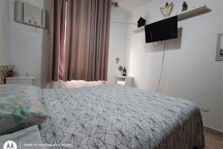 Apartamento com 2 dormitórios à venda, 77 m² por R$ 750.000,00 - Aparecida - Santos/SP