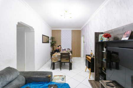 Apartamento com 2 dormitórios à venda, 65 m² por R$ 410.000,00 - Embaré - Santos/SP
