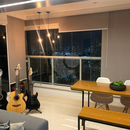 Excelente Apartamento Mobiliado de 34m² para Locação no Condomínio Viaza 400 – Campo Belo/SP!