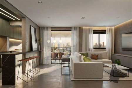 Apartamento à venda com 2 quartos, sendo 1 suíte, em Alto da Lapa, São Paulo, SP
