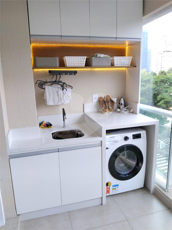 Apartamento à venda com 1 quarto em Brooklin Paulista, São Paulo, SP
