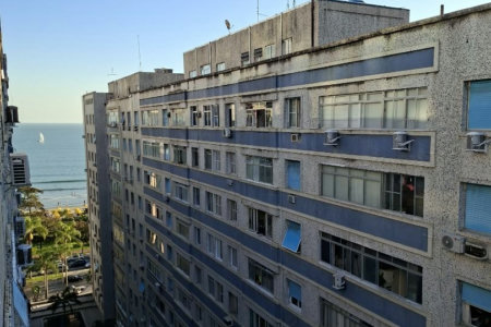 Apartamento com 1 dormitório à venda, 52 m² por R$ 450.000,00 - Aparecida - Santos/SP