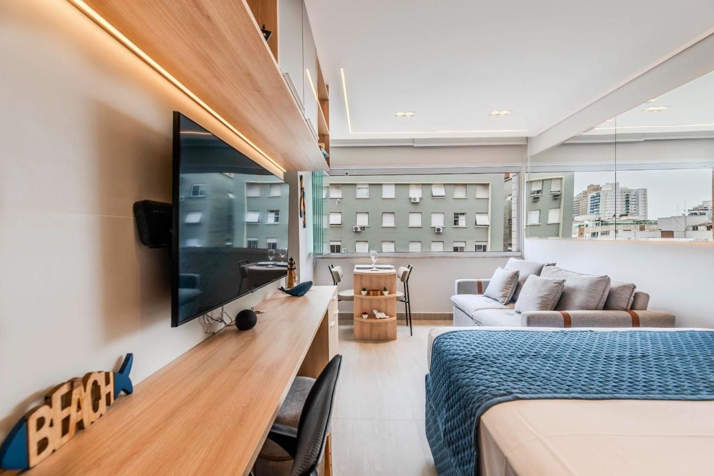 Apartamento com 1 dormitório à venda, 31 m² por R$ 550.000,00 - Boqueirão - Santos/SP