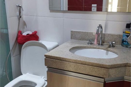 Apartamento Residencial à venda, José Menino, Santos - AP0420.