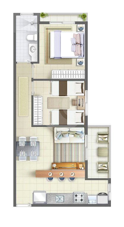 Apartamento à venda com 2 quartos em Freguesia do Ó, São Paulo, SP