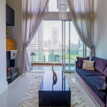 Apartamento à venda com 3 quartos, sendo 2 suítes,  em Cidade Monções, São Paulo, SP