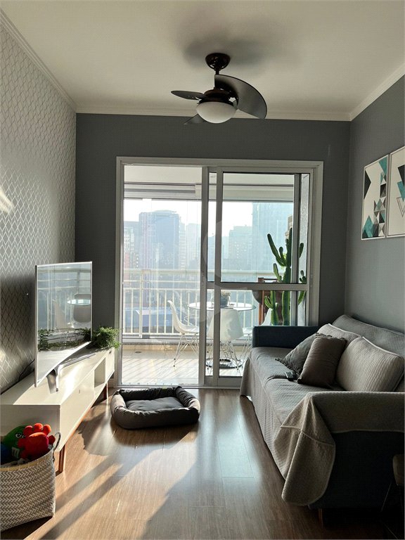 Apartamento à venda com 1 quarto em Brooklin Paulista, São Paulo, SP