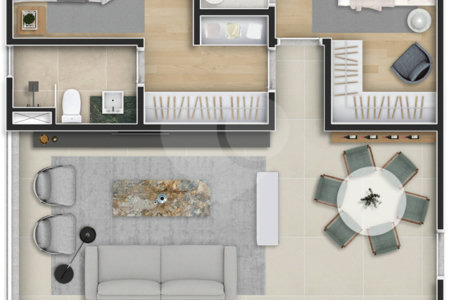 Apartamento à venda com 2 suítes em Moema, São Paulo, SP