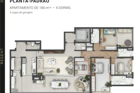 Apartamento à venda com 3 suítes, em Jardim Fonte do Morumbi, São Paulo, SP