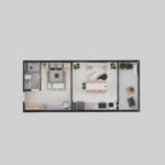 Studio com 1 dormitório à venda, 51 m² por R$ 616.750,00 - Astúrias - Guarujá/SP