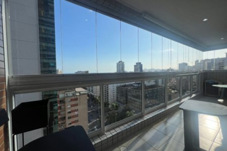 Apartamento com 2 dormitórios à venda, 94 m² por R$ 1.580.000,00 - Gonzaga - Santos/SP