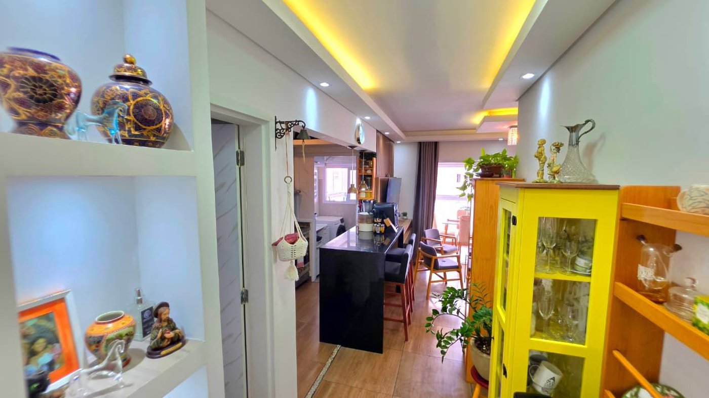 Apartamento com 1 dormitório à venda, 58 m² por R$ 740.000,00 - Ponta da Praia - Santos/SP