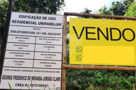 Terreno à venda em Geribá, Armação dos Búzios, RJ