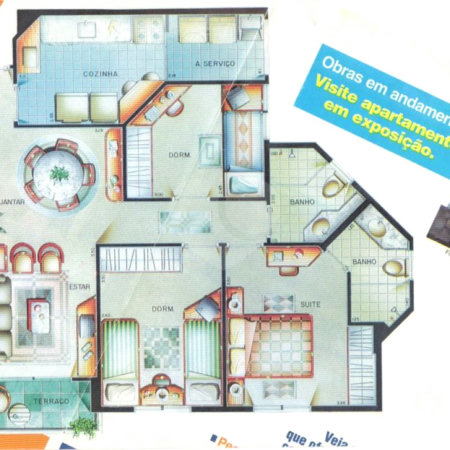 Apartamento à venda com 3 quartos, sendo 1 suíte, em Parada Inglesa, São Paulo, SP