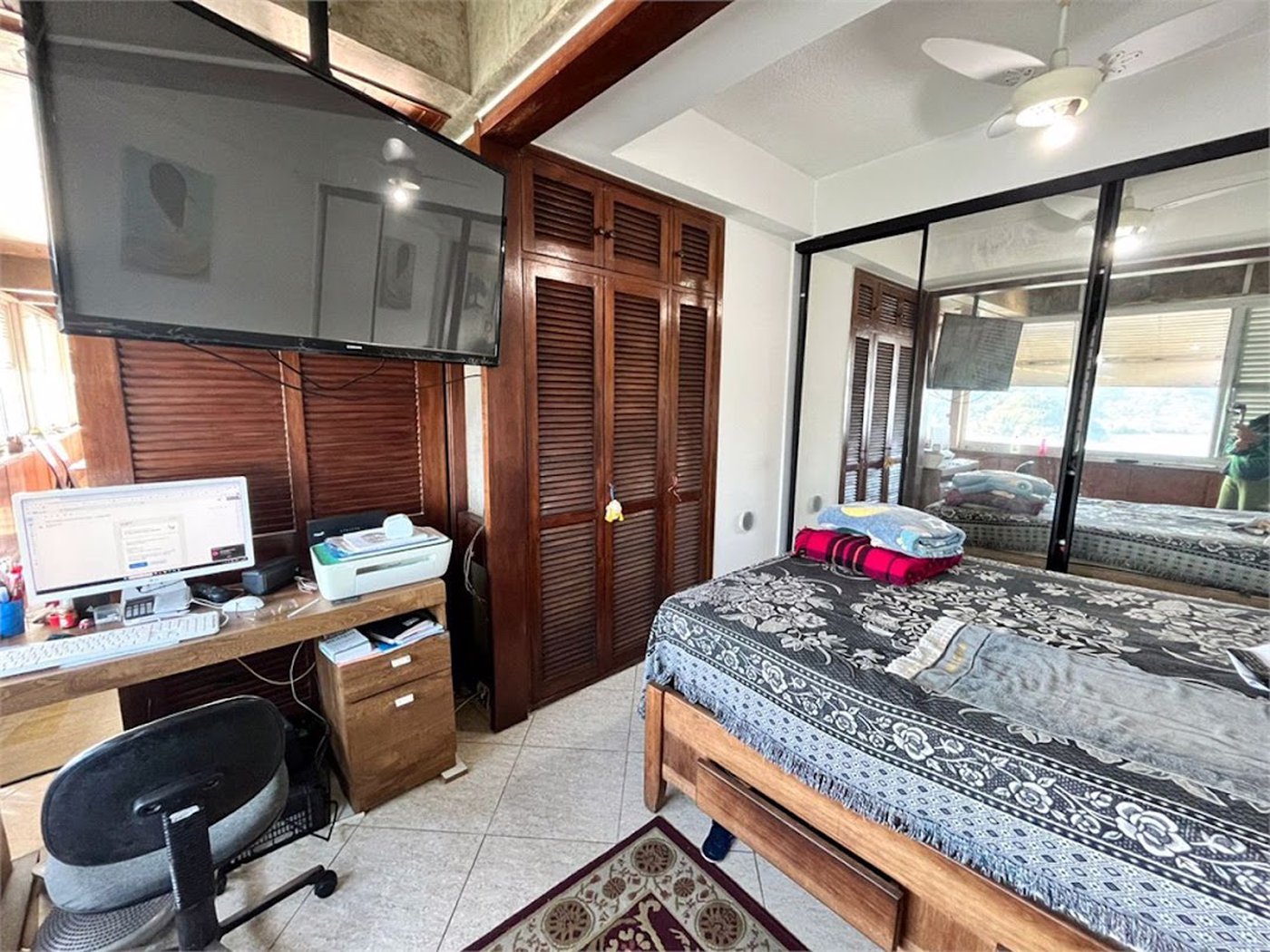 apartamento pé na areia com vista total para o mar em são vicente