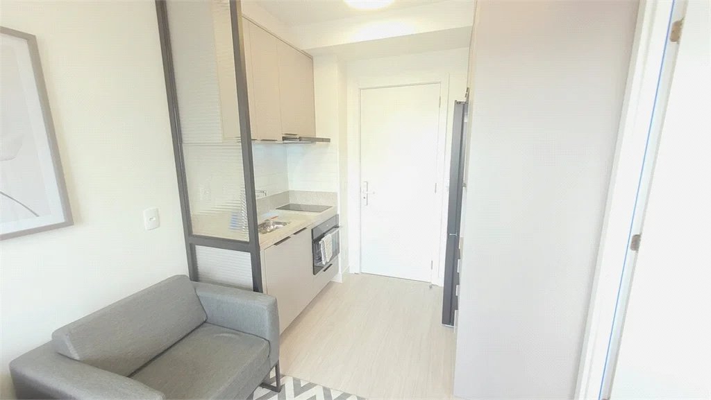 Studio sofisticado, totalmente mobiliado e pronto para morar