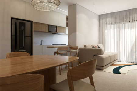Apartamento à venda com 1 suíte em Itapetinga, Atibaia, SP