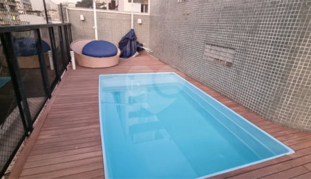 Cobertura à venda com 3 quartos, sendo 2 suítes,  em Lagoa, Rio de Janeiro, RJ